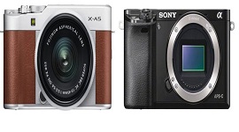  Fujifilm X-A5  có thách thức sự thống trị Sony A6000?